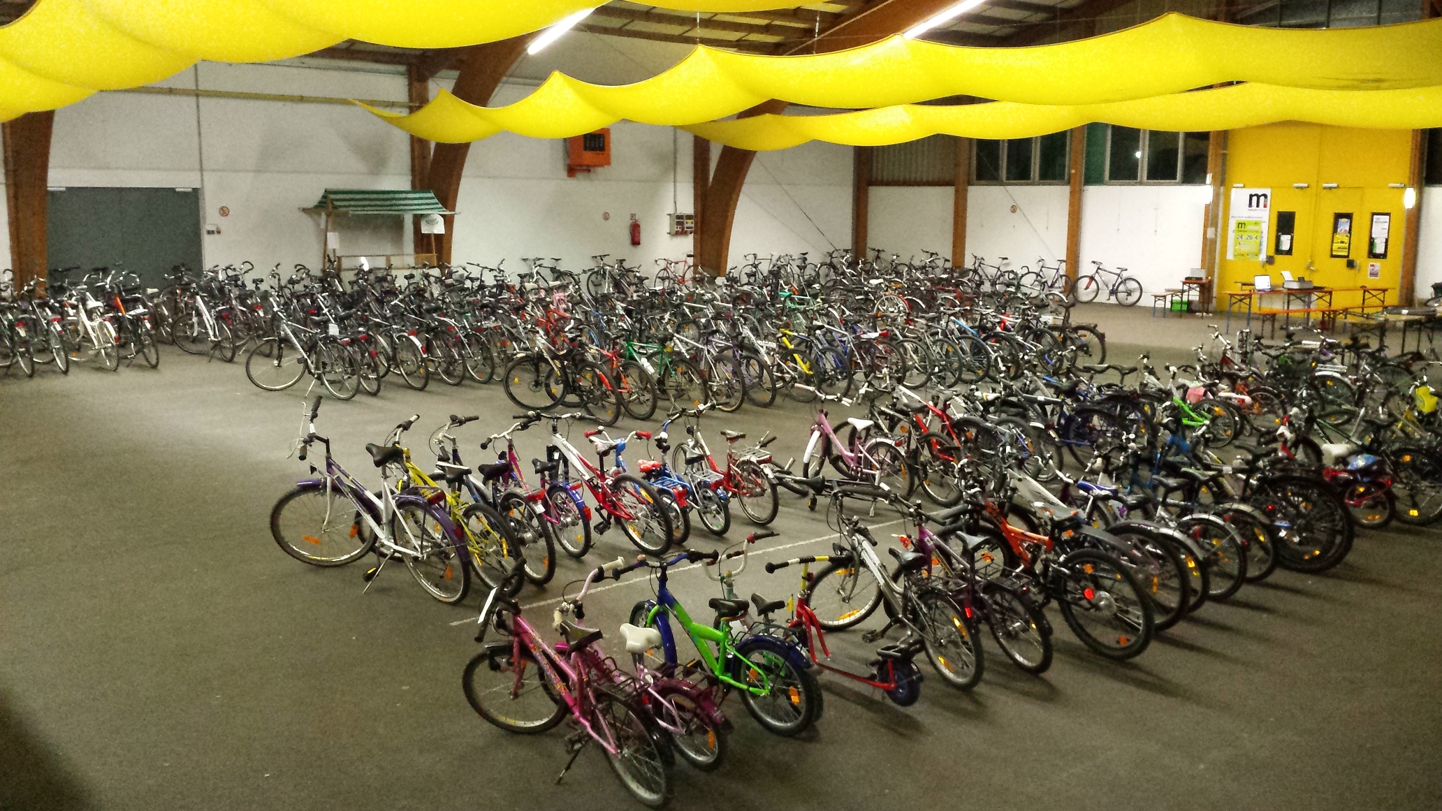 13. Fahrradbasar 2025 in der Markthalle