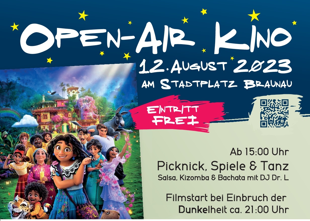 Spiele, Tanz und Open-Air Kino auf dem oberen Stadtplatz